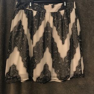 Black/white skirt Black/white skirt