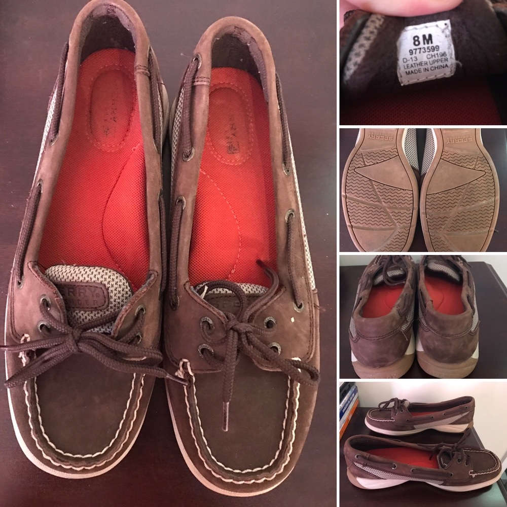 Sperry - size 8 - Brown/Tan