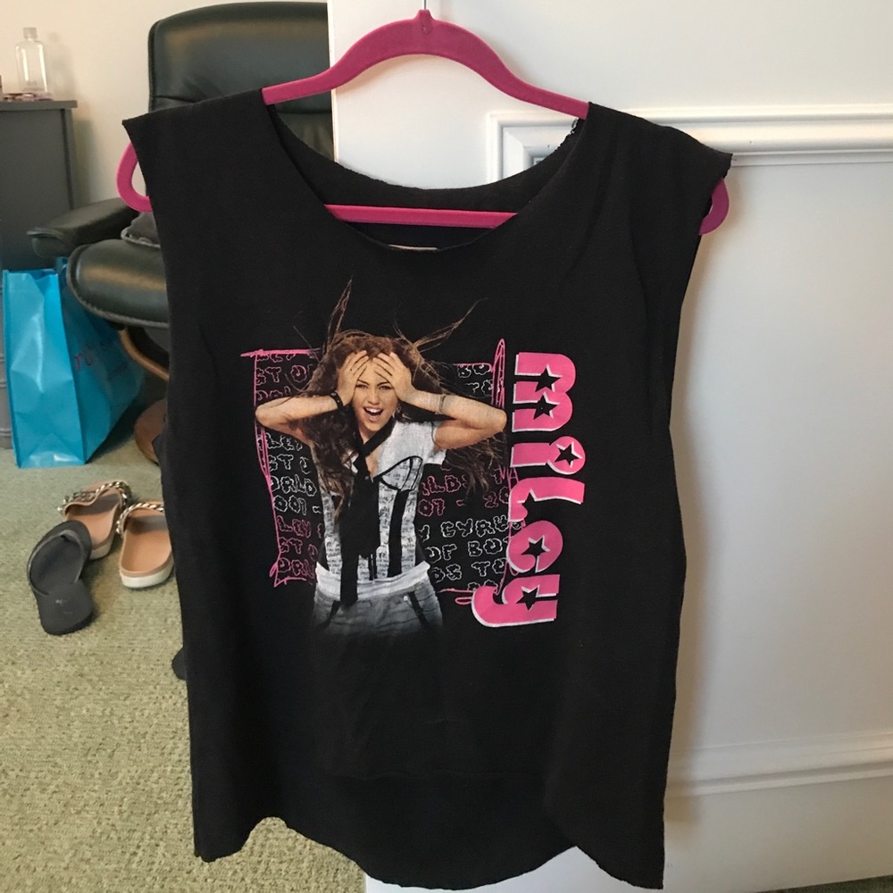 One of a kind Miley cyrus shirt