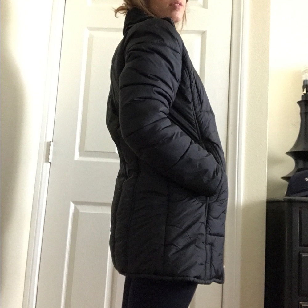 G-Star Mid Length Puffy Coat Black - small