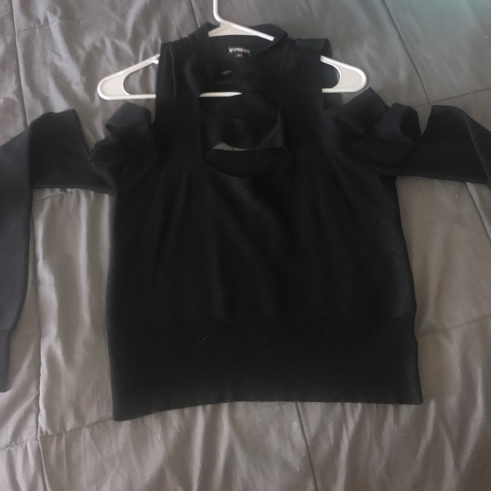 EXPRESS cut out sweater