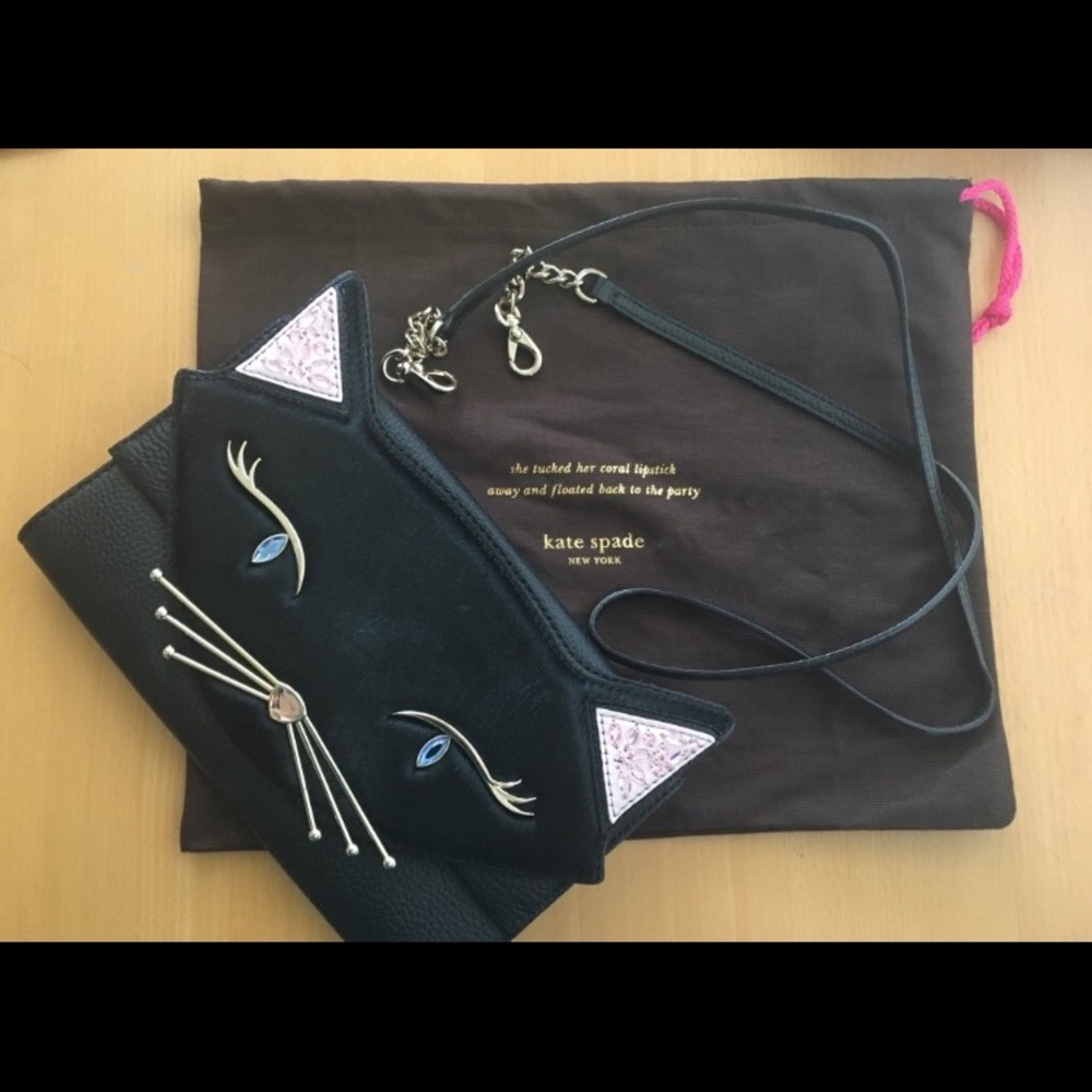 Kate Spade Jazz Things Up Cat Cali purse