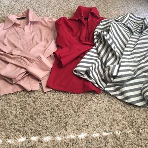 Bundle of button down shirts
