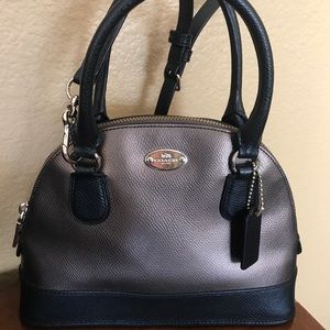 EUC COACH MINI CORA DOMED SATCHEL CROSSBODY