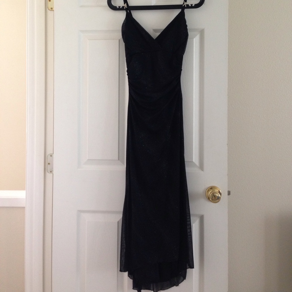 Black evening dress