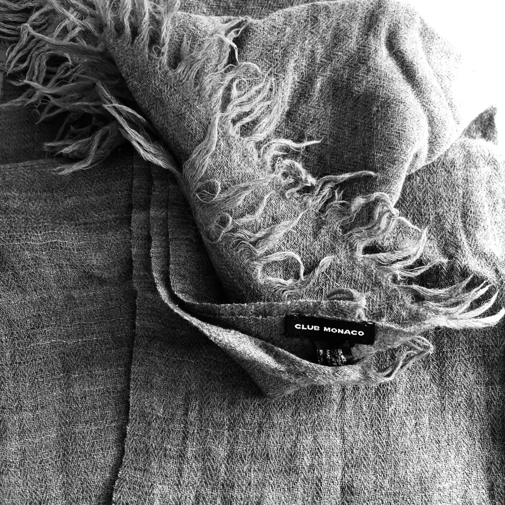 Luxury soft fine wool scarf.Perfect fall accessory
