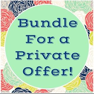 Make a bundle and I'll send you a discounted offer