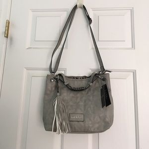 Gray Nicole Miller handbag