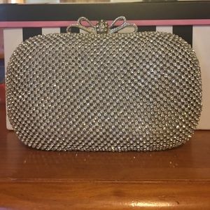 Bejeweled clutch