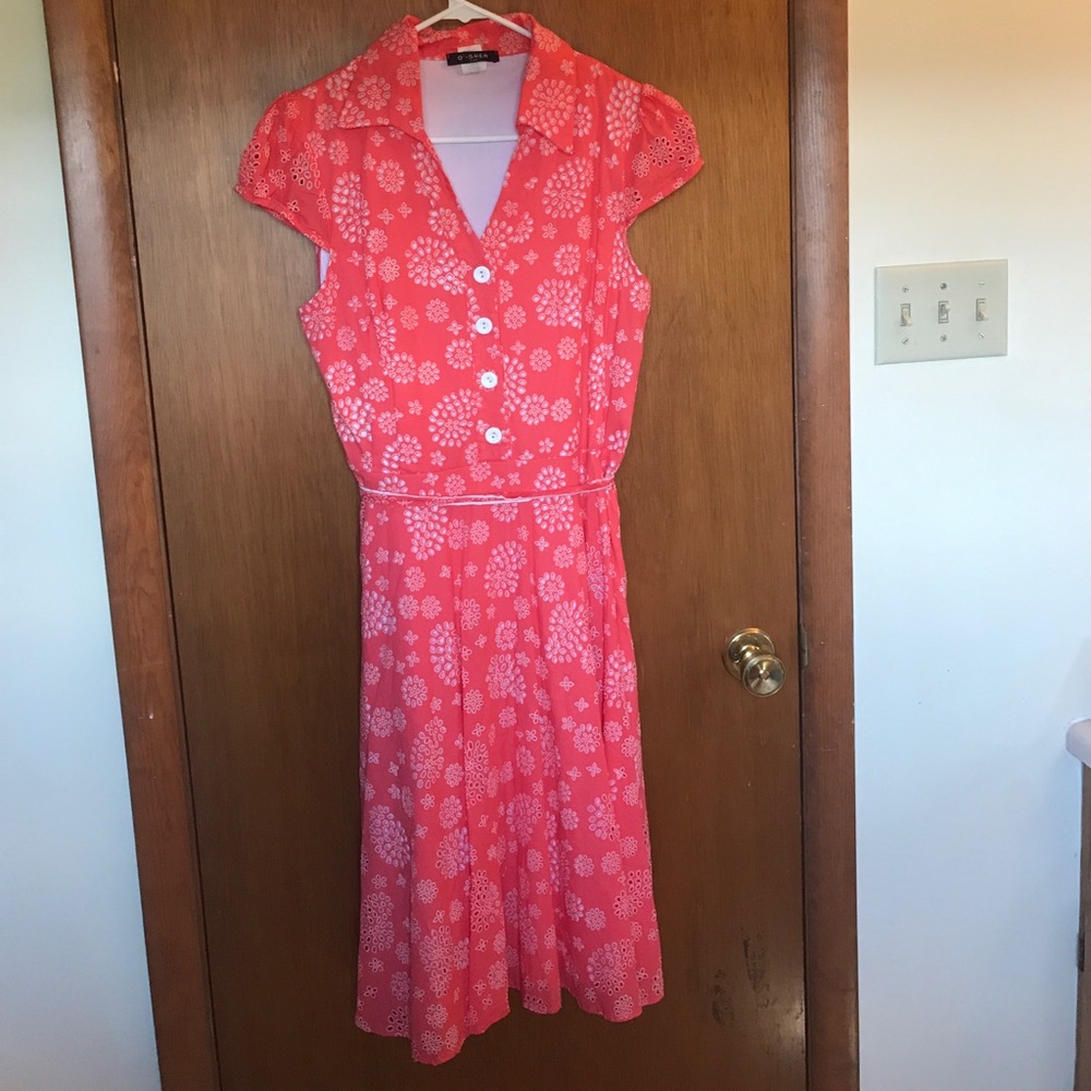 Large Coral O'Sher Dress
