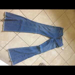 Free People Bell Bottom Jeans
