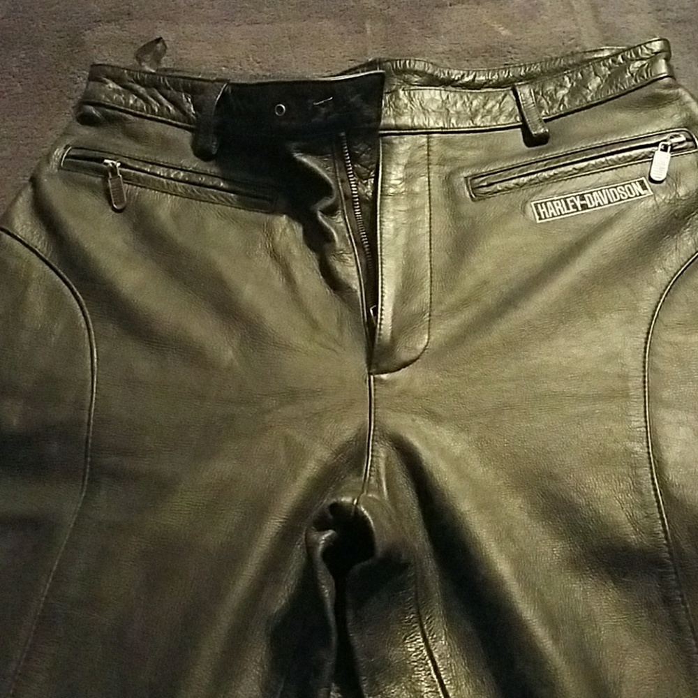 HARLEY DAVIDSON LEATHER PANTS!!!