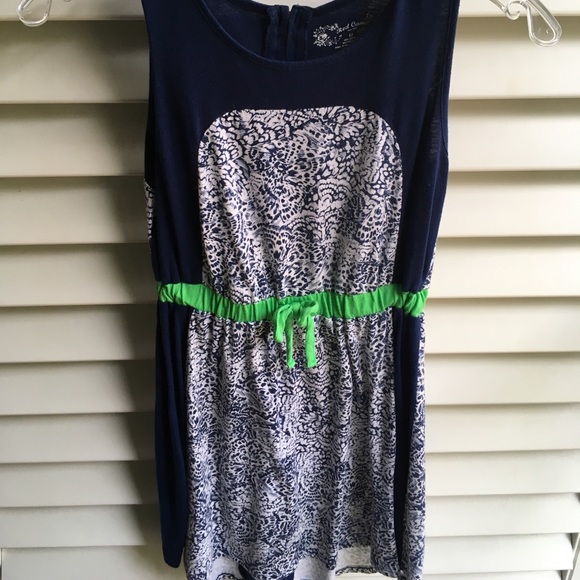 Red camel butterfly dress - Picture 1 of 5