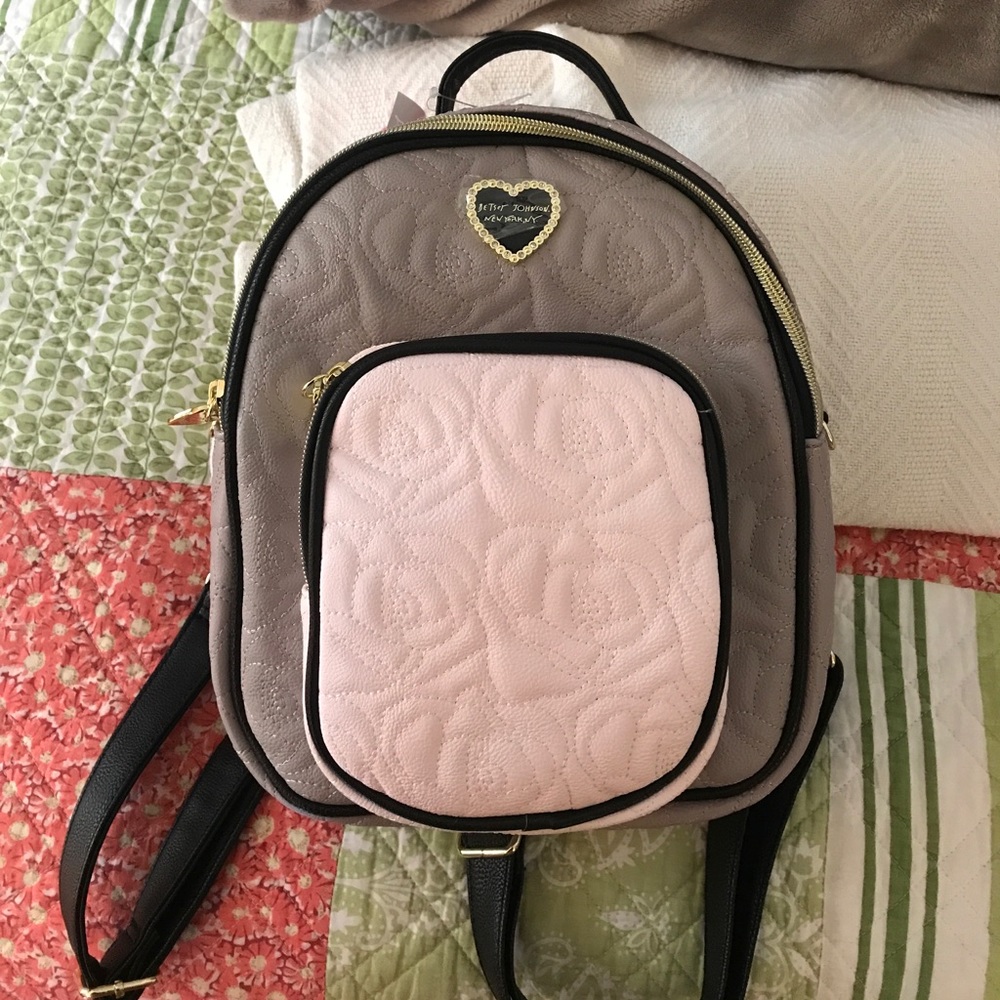 Betsy Johnson convertible backpack