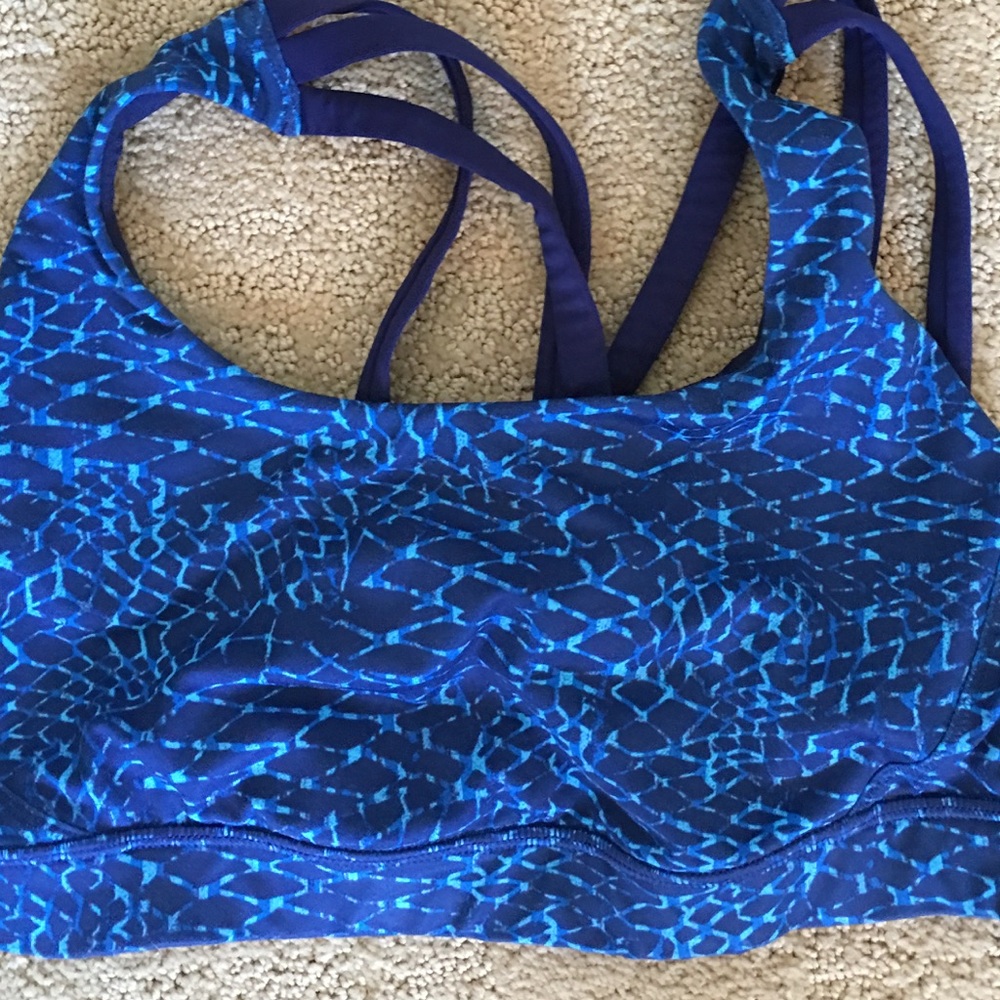 Lululemon strappy Bra Size 8