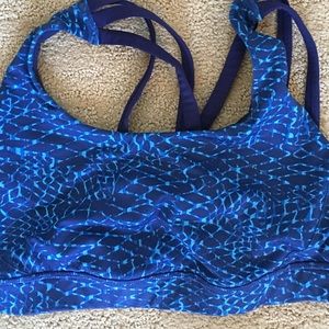 Lululemon strappy Bra Size 8