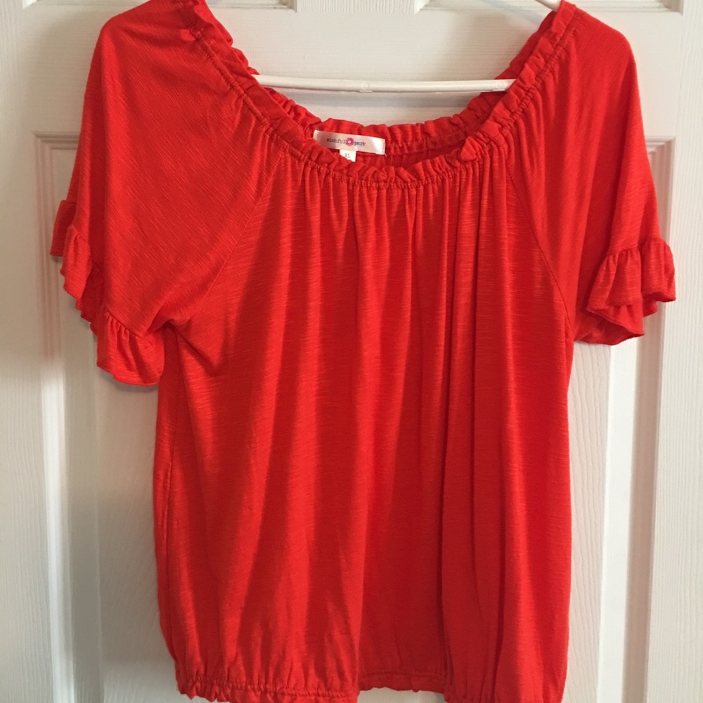 Women's peasant top