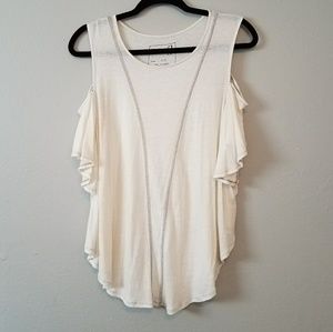 Free People open shoulder top