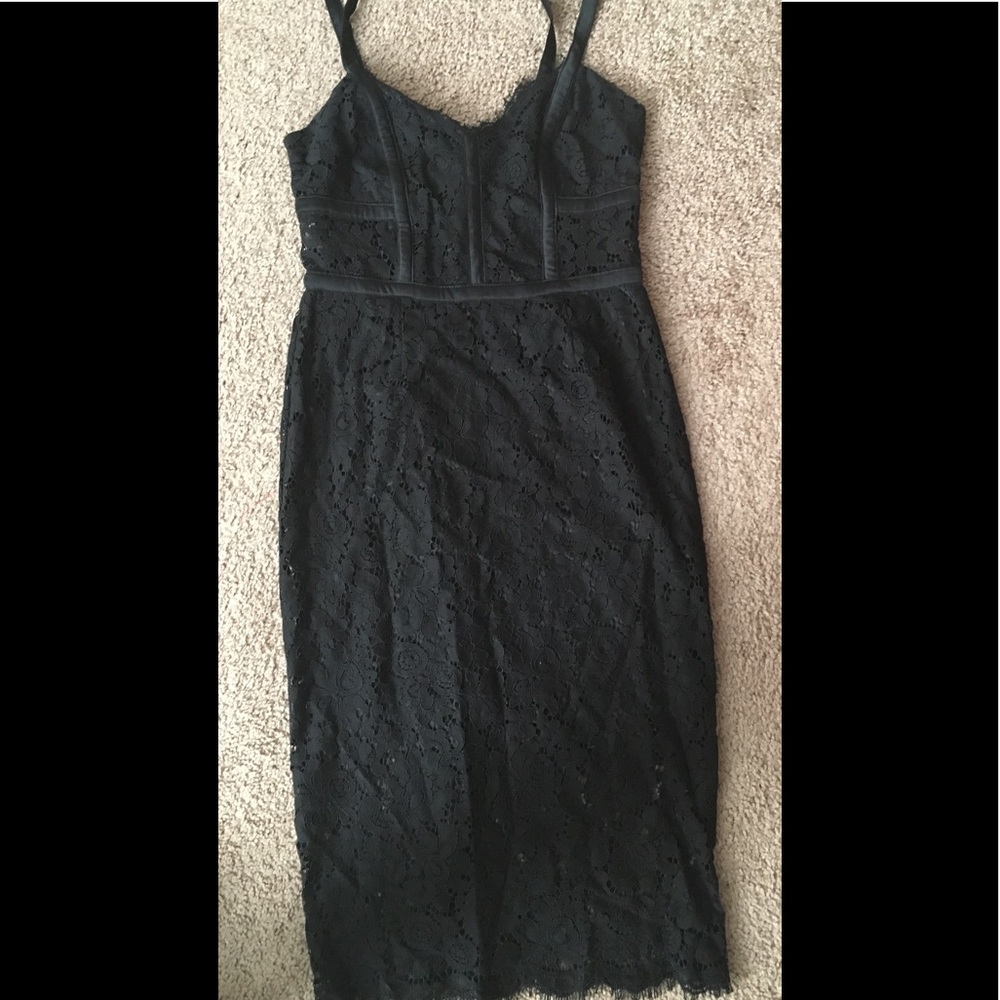 Black Lace Express Dress