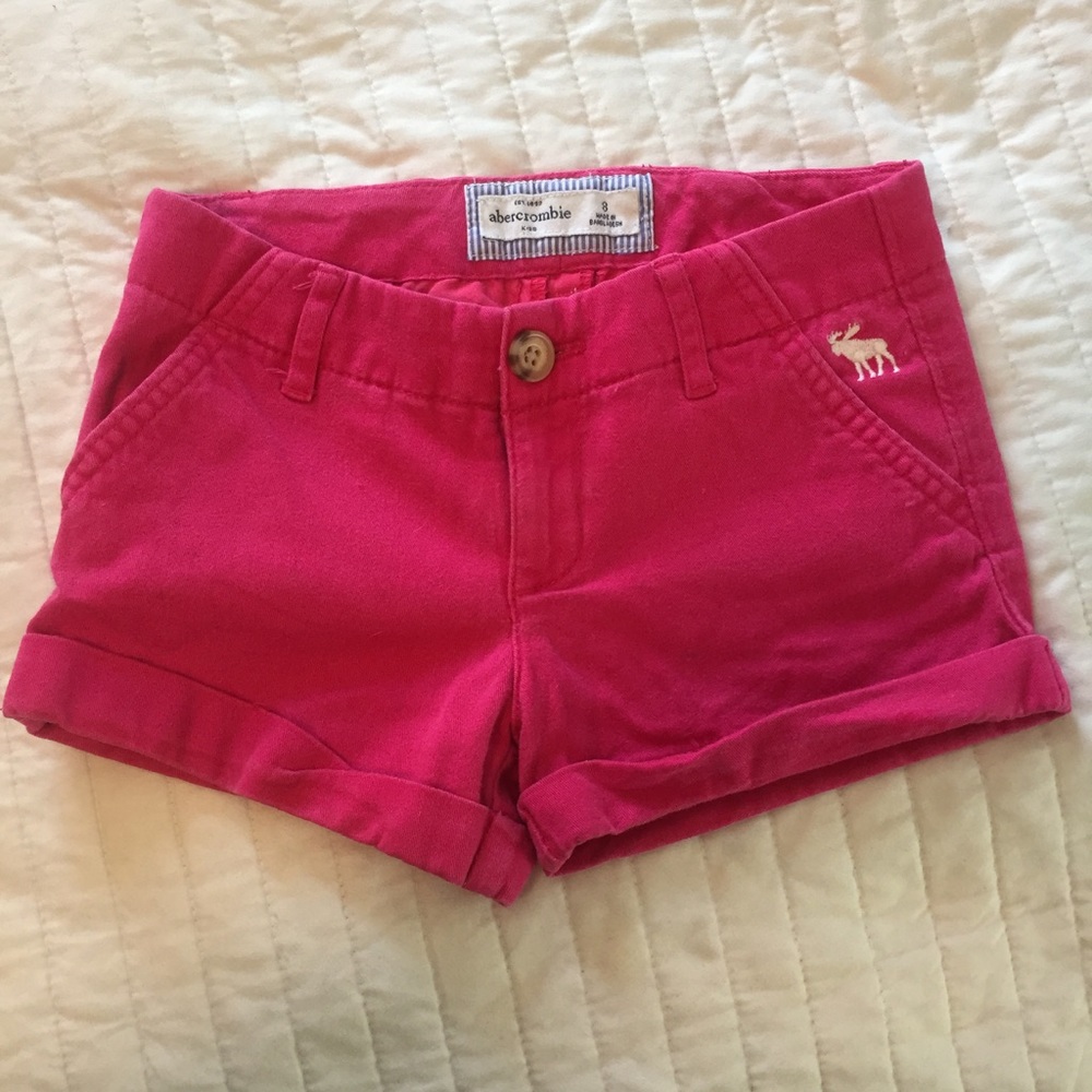Hot pink Abercrombie Kids Shorts