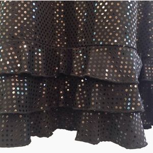 Dresses - vintage 90's black on black sparkly party dress Dresses - vintage 90's black on black sparkly party dress