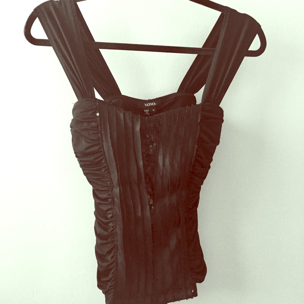 Sexy and elegant  evening black top