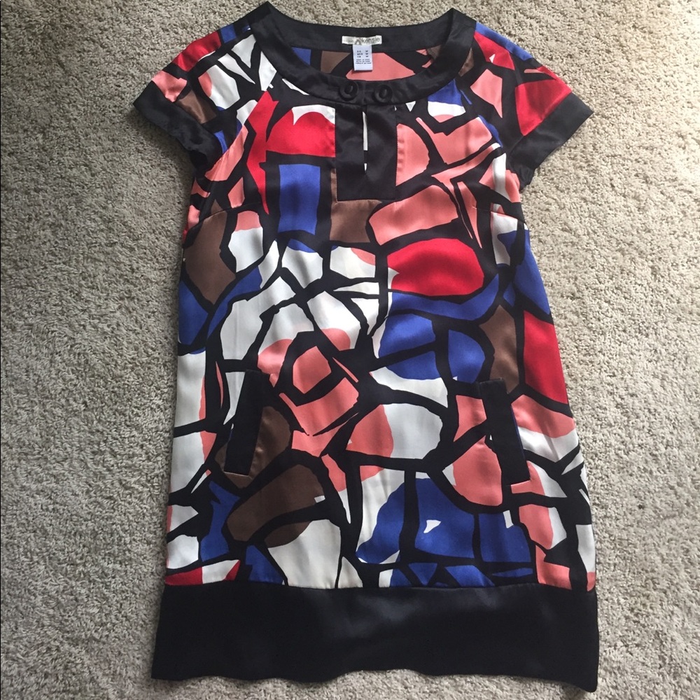 Kenzie Silk Fun Pattern dress