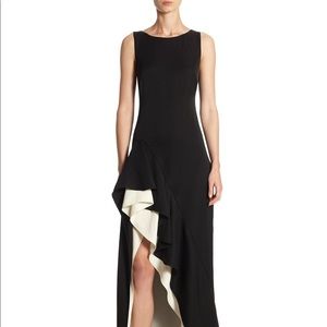 Halston Heritage skirt gown