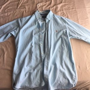 Light Blue Medium Ralph Lauren Polo Dress Shirt