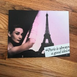 Paris is always a good idea canvas