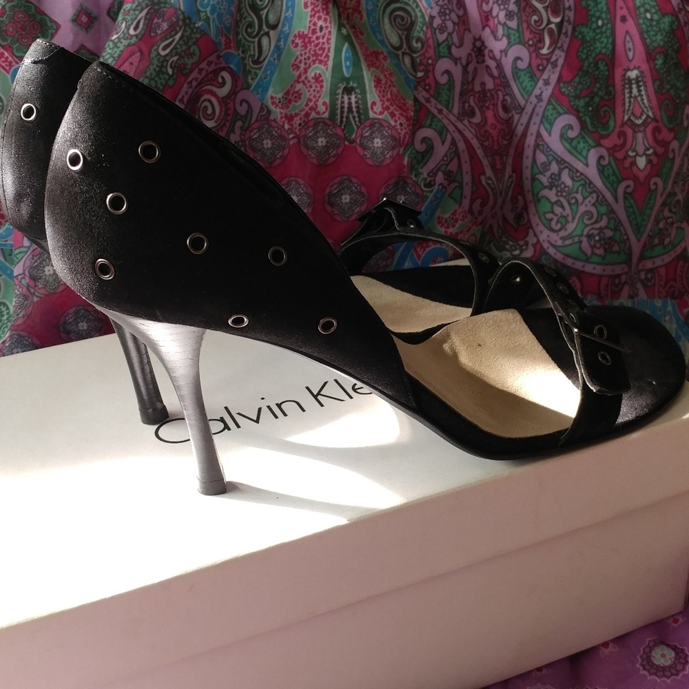 Calvin Klein Strappy Heel