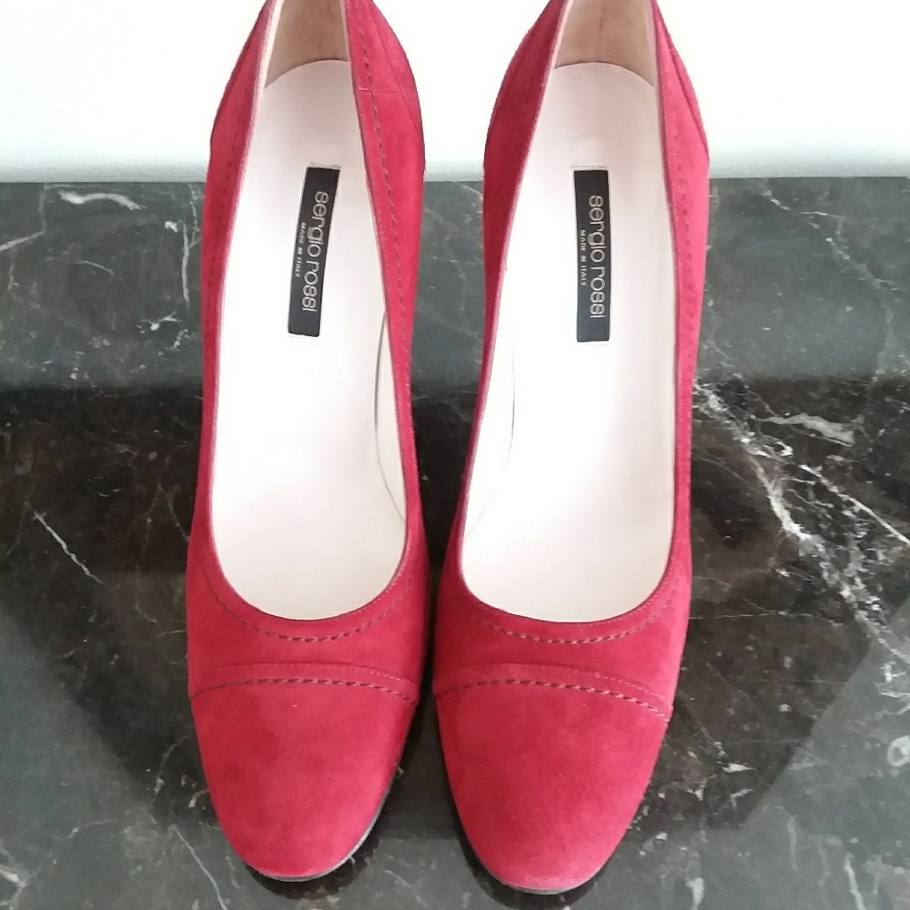 Sergio Rossi Red Pumps