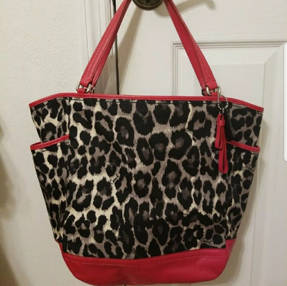 EUC Coach Park Ocelot Tote