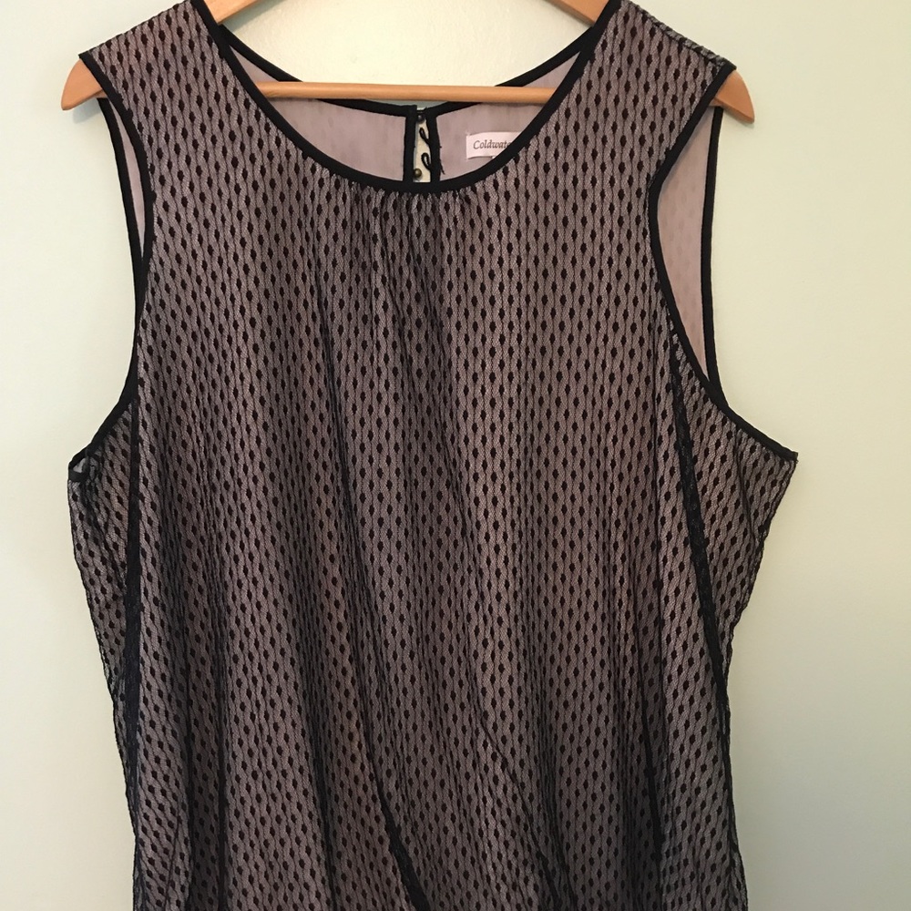 Coldwater Creek sleeveless blouse. 2X