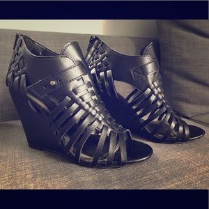 Charlotte Russe Cage Wedges