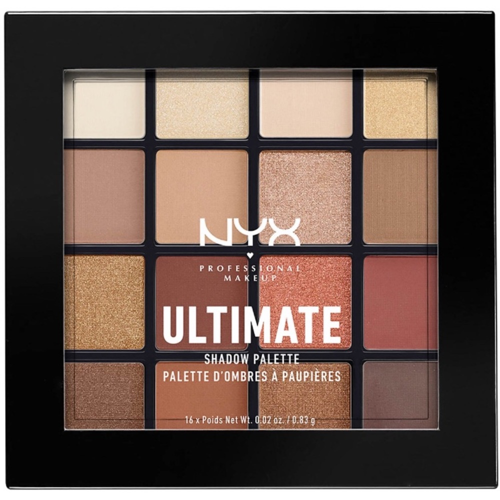 NYX Ultimate warm neutral eyeshadow palette