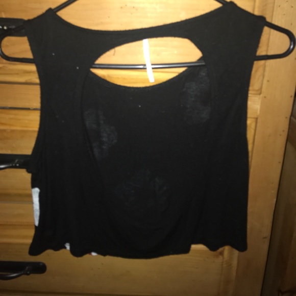 Floral Crop Top - Picture 2 of 2