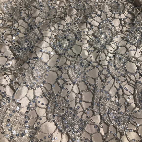 H&M Skirts - Ivory Sequined Lace Skirt H&M Skirts - Ivory Sequined Lace Skirt