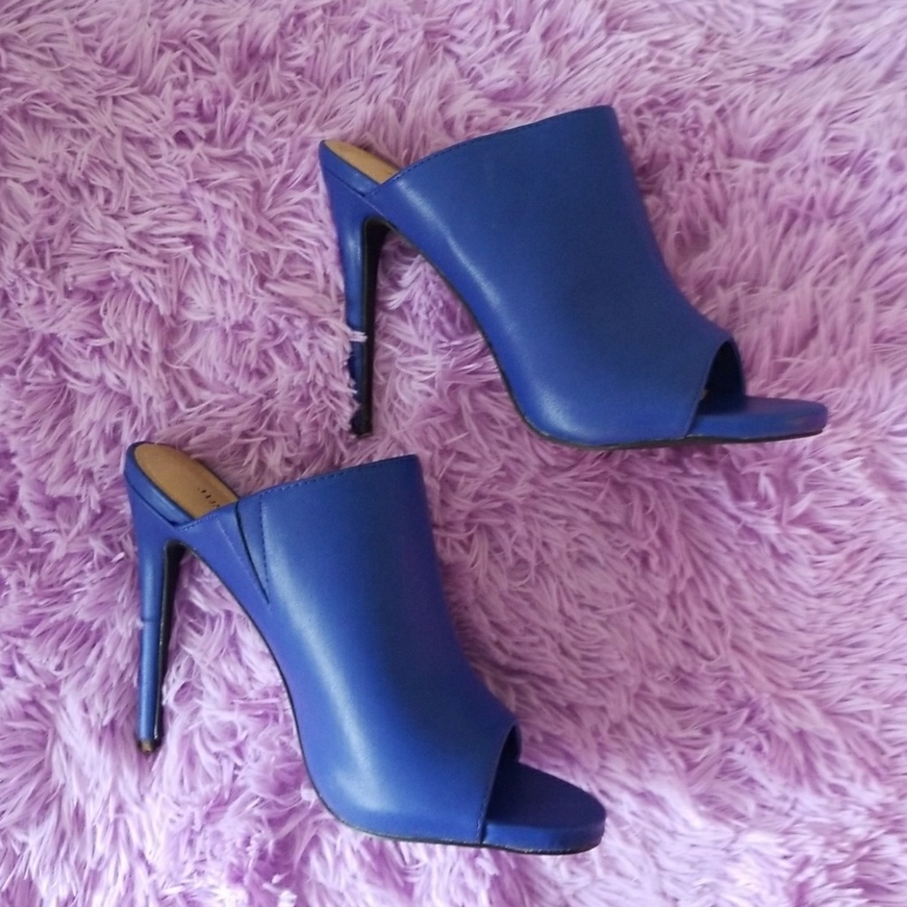 Blue, Justfab heels