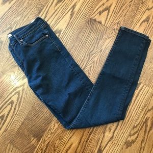 Banana Republic Skinny Jean, Size 29, Dark Wash