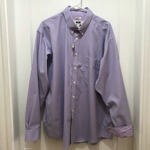 Joseph Abboud Purple Gingham Classic fit NWT