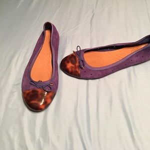 Clark’s Blue and tortoise flats