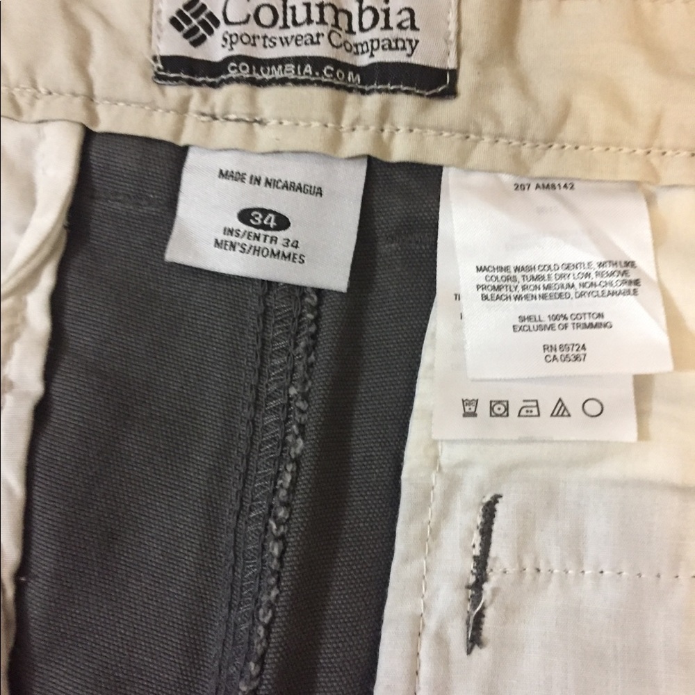 Men's Columbia Khaki Pants