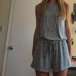 Gray Romper