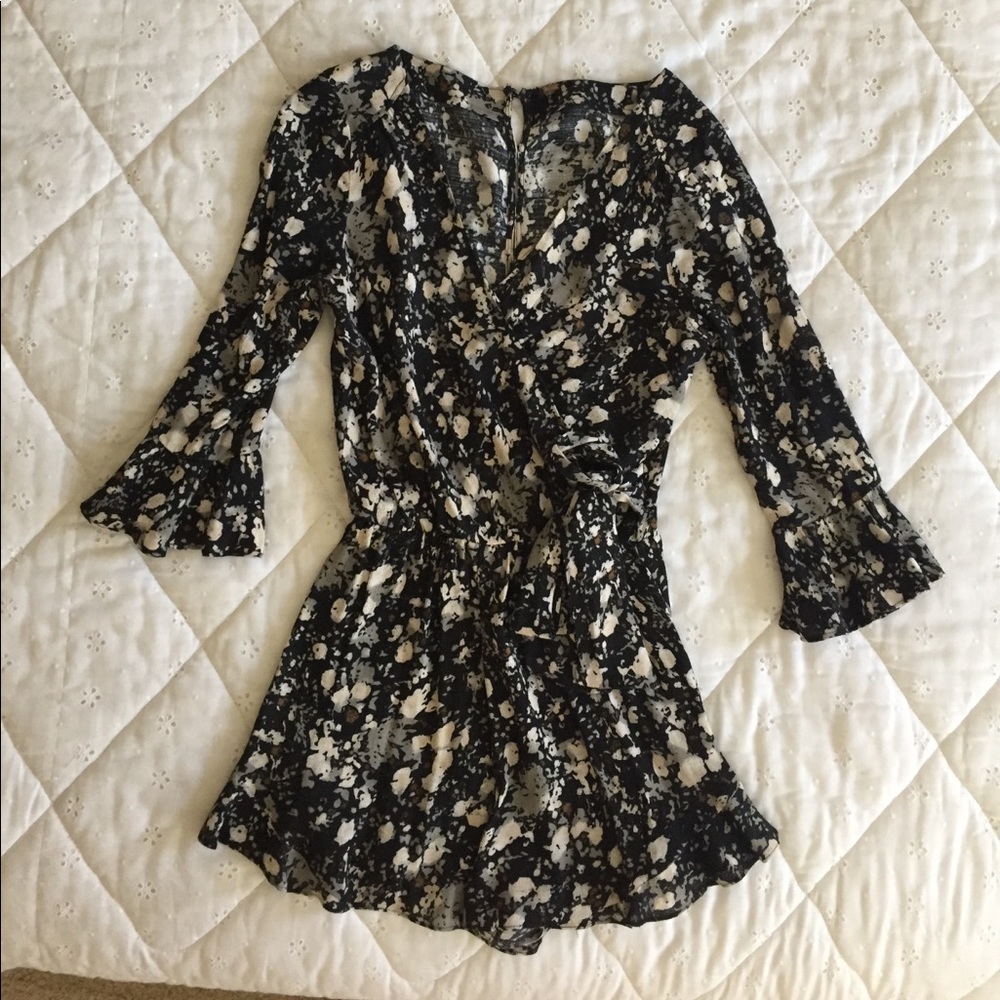 Free People Floral Romper