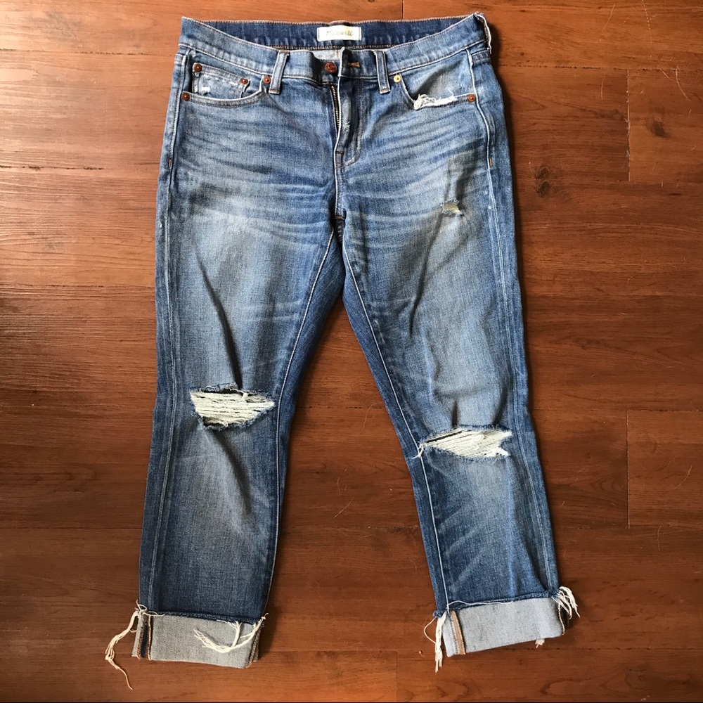 Madewell slim boyjean