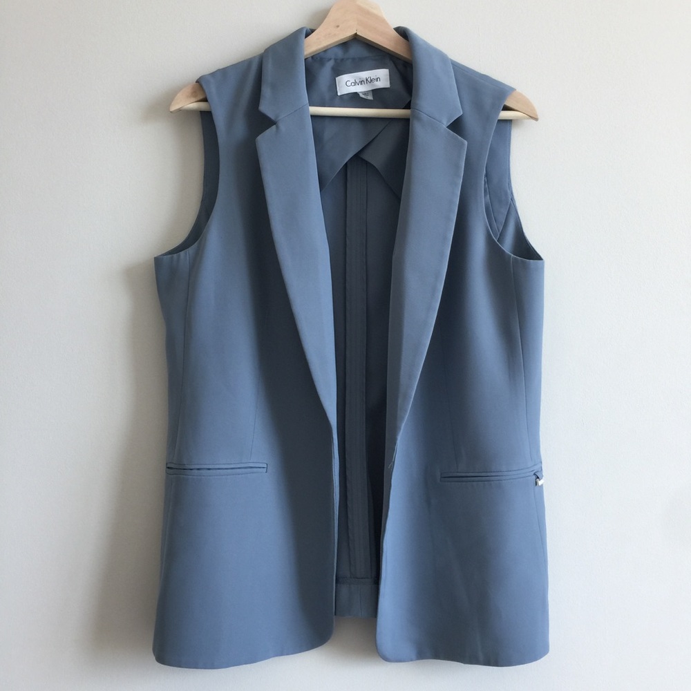Calvin Klein Long Vest - Picture 1 of 6