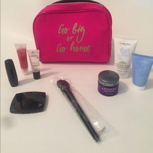 Lancôme Makeup Bag and Large, never used samples