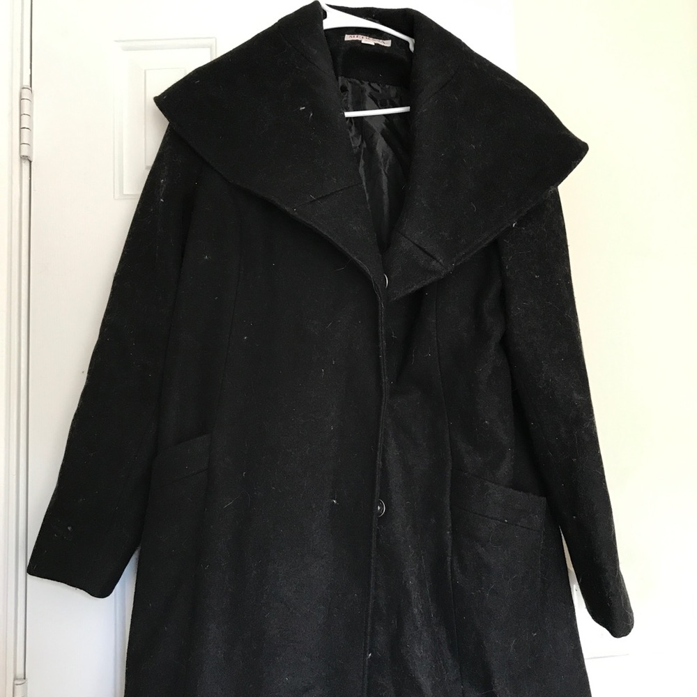Stylish wrap style winter coat