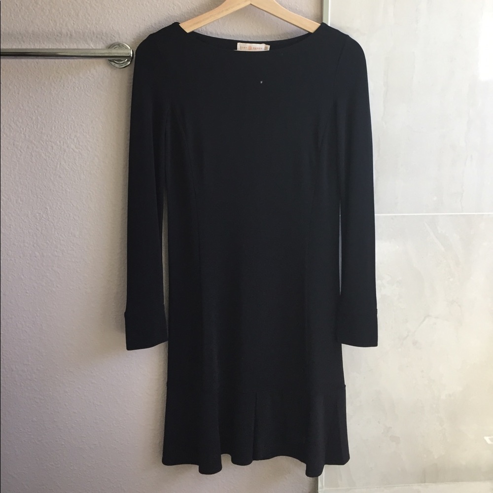 Tory burch black dresses.Size s